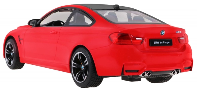 Rastar BMW M4 Coupe fehér távirányítós autó 1:14 – Piros