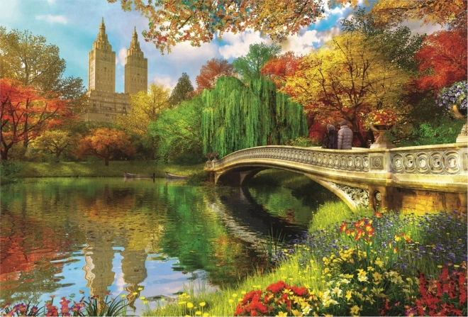 Trefl fa puzzle Central Park, Manhattan, New York 501 darabos