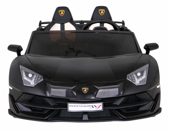 Lamborghini SVJ DRIFT pro 2 gyerekek fekete + Drift funkció + távirányító + MP3 LED + lassú indítás