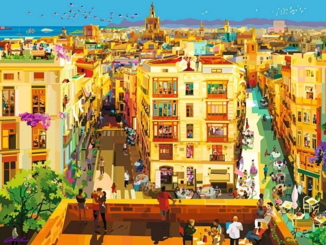 ravensburger puzzle Valencia-i vacsora 1500 darab