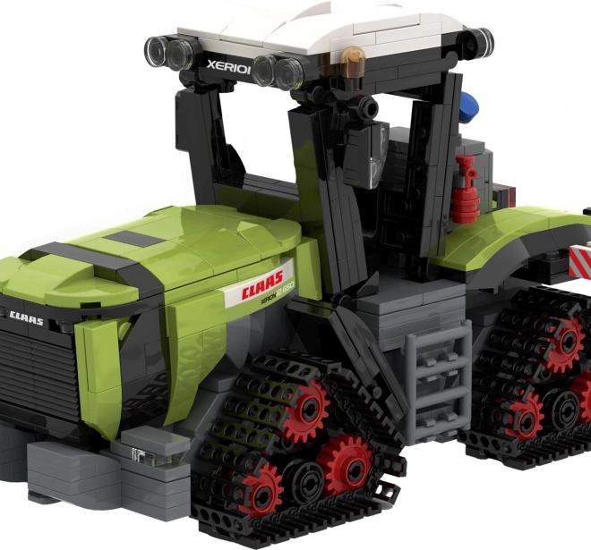 BRIXIES Plus Claas Xerion 12.650 Terra Trac lánctalpas traktor építőkészlet