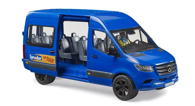 Bruder mercedes-benz sprinter kisbusz vezetővel