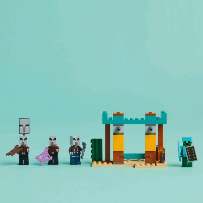 Lego Minecraft Sivatagi Portya Kaland