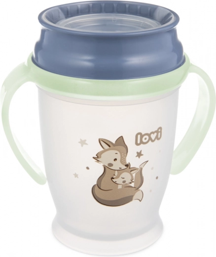 Természetes ivás a teljes 360°-os peremen