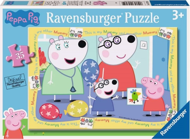 Peppa Malac Ravensburger Puzzle 35 darabos