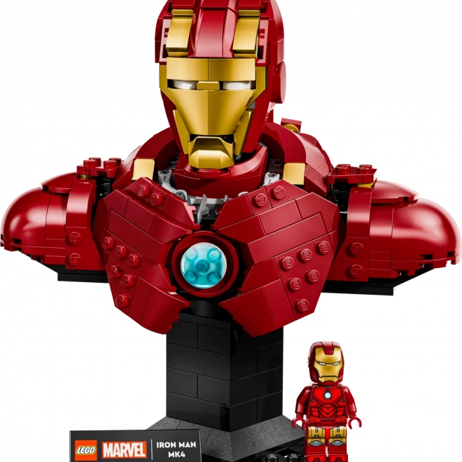 LEGO Marvel Iron Man MK4 mellszobor