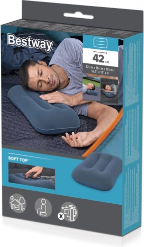 Felfújható velúr párna Bestway 42 cm