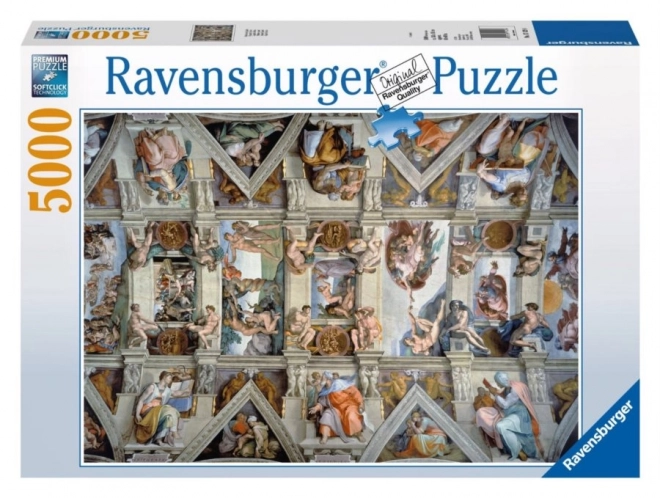 Ravensburger Sixtus-kápolna puzzle 5000 darabos kirakó