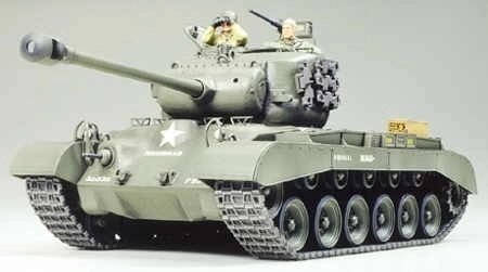 Műanyag modell amerikai tank M26 Pershing