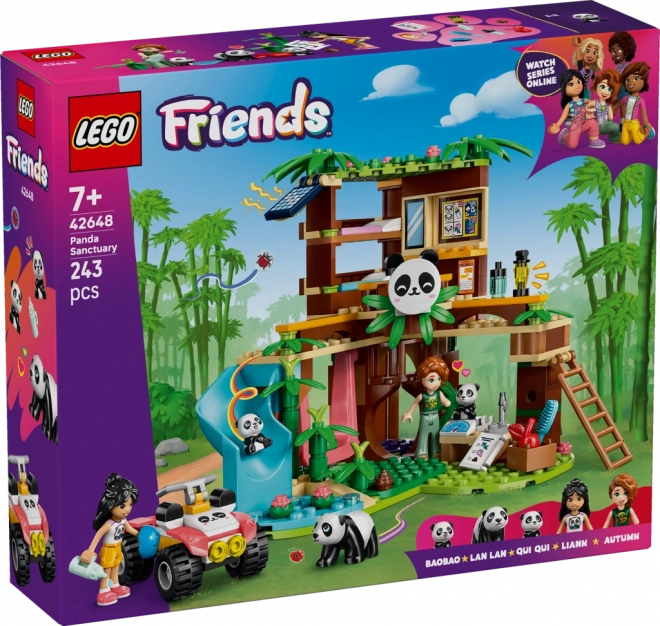 LEGO Friends Állatgondozás a pandák mentőállomásán