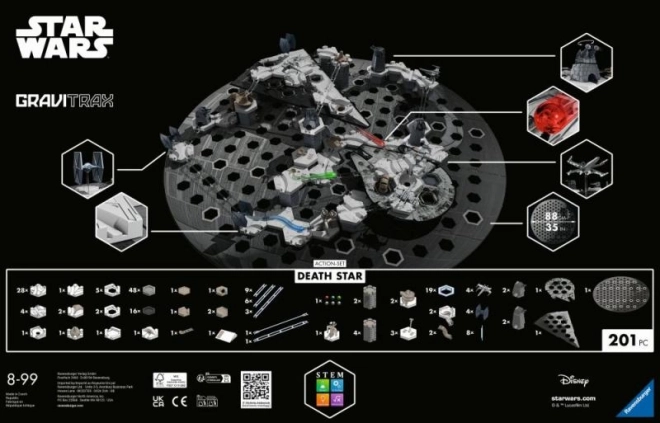 Gravitrax csillagok háborúja halálcsillag startkészlet
