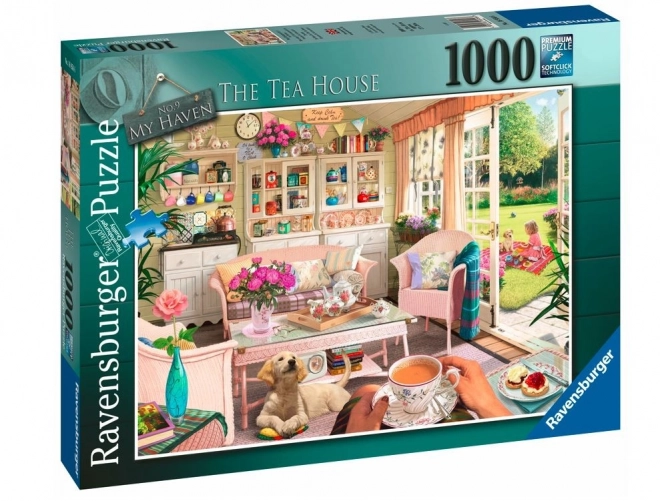 Ravensburger puzzle tea ház 1000 darabos