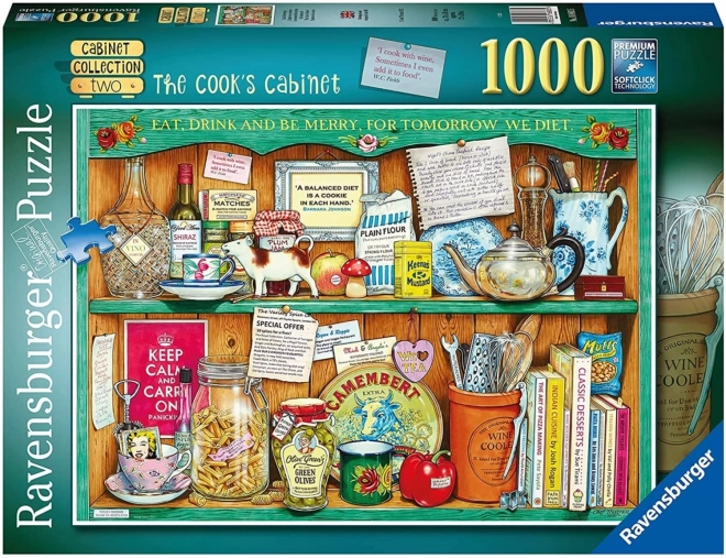 Ravensburger Kabinet Gyűjtemény 2: Chef Kredenc 1000 darabos puzzle