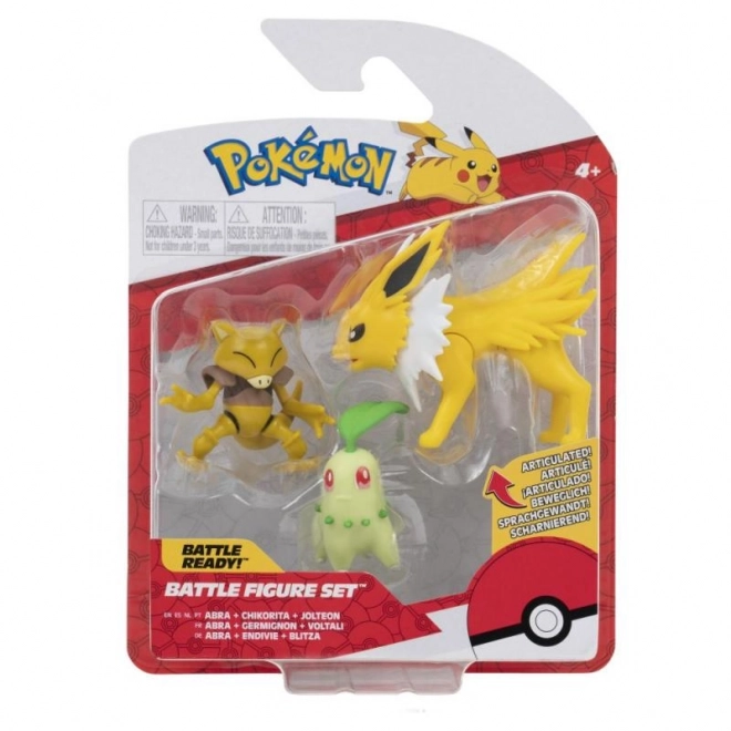 Pokémon gyűjtői figurák - 3 darabos készlet