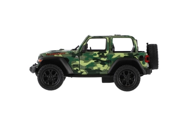 Jeep Wrangler Camo Edition autómodell - Kinsmart