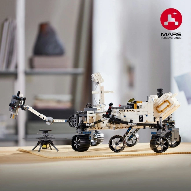 Lego technic nasa marsjáró perseverance modell