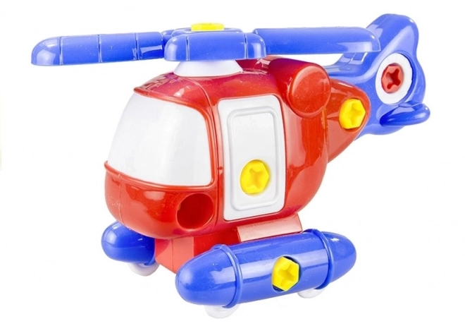 Szerelhető helikopter játék gyermekeknek