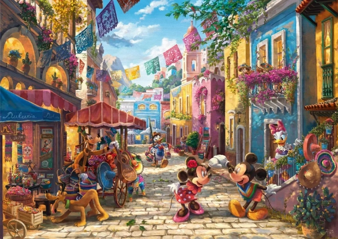 Schmidt puzzle mickey és minnie mexikóban 6000 darabos