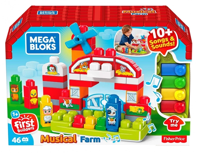 Mega Bloks zenélő farm készlet
