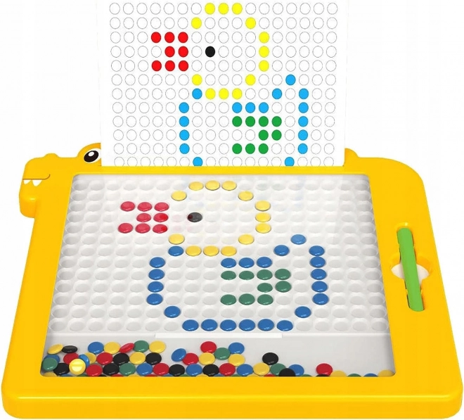 Woopie mágneses tábla gyerekeknek Montessori MagPad dinoszaurusz