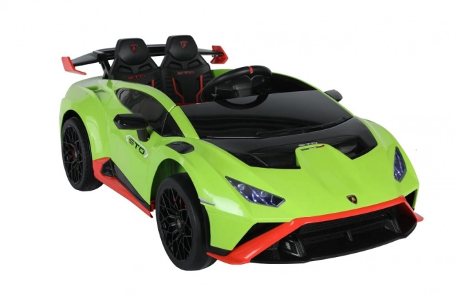 Lamborghini STO DRIFT Akkumulátoros Autó Zöld