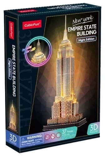 Empire State Building 3D Puzzle 37 Darabos