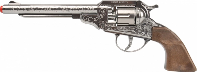Részletesen gravírozott revolver