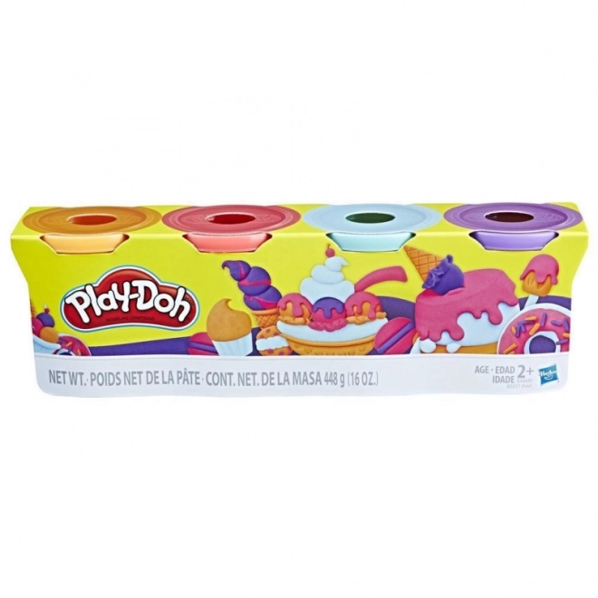 Play-Doh 4 darabos szett - különböző fajták