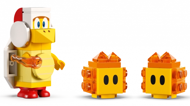 Új Mario és a Láva Hullám Lego Kaland