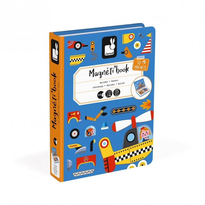 Janod Magnetibook - Közlekedési Eszközök