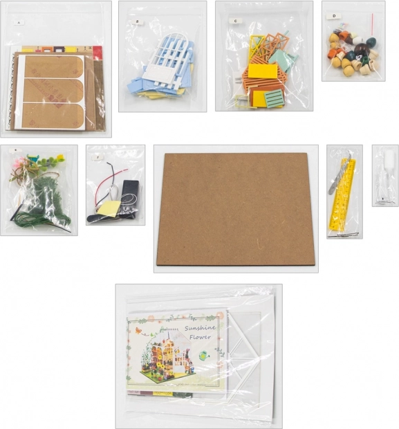 2Kids Toys miniatűr házikója Virágzó lugas