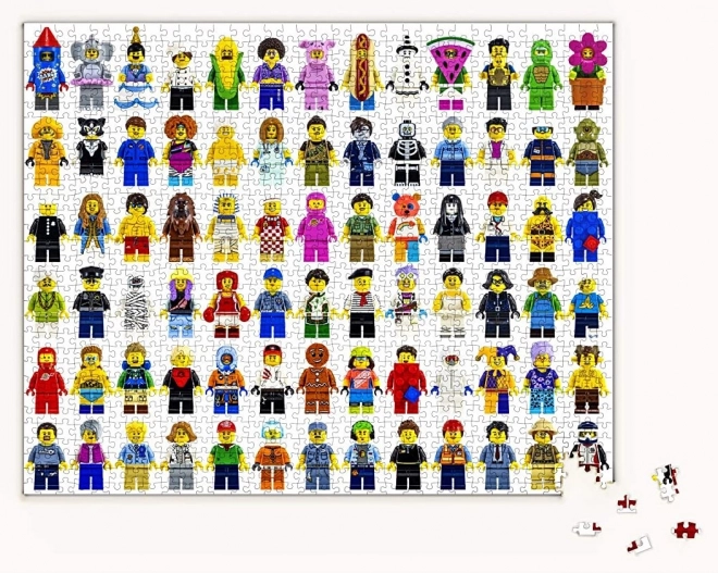 Chronicle Books LEGO minifigurák puzzle - 1000 darabos