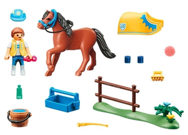 Playmobil Country gyűjthető walesi póni