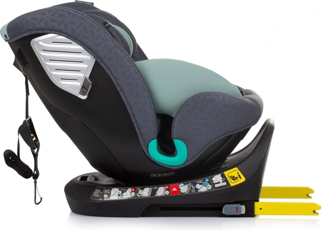 Chipolino autósülés supreme i-size 40-150 cm isofix 360, pasztell zöld