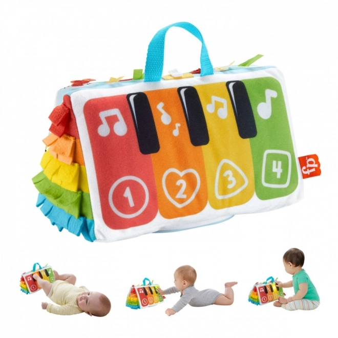 fisher-price puha zongora tükörrel