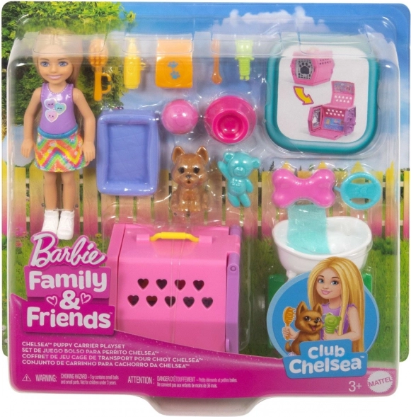 Barbie Chelsea Kutya Szállító