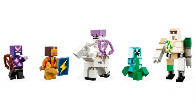 Légo minecraft vasgólem erődítmény