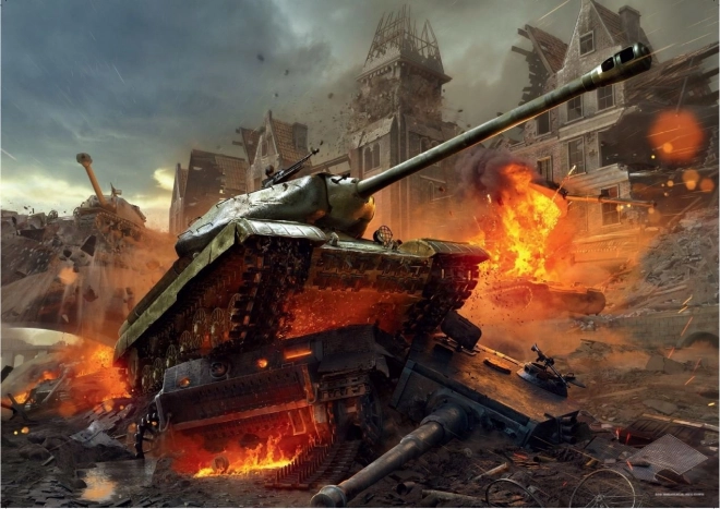 world of tanks: new frontiers 1000 darabos puzzle