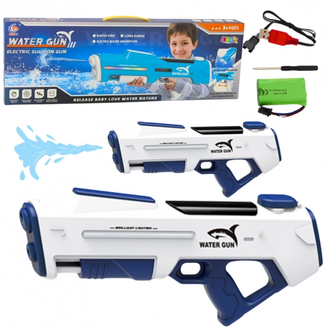Elektromos vízipisztoly 61cm fehér