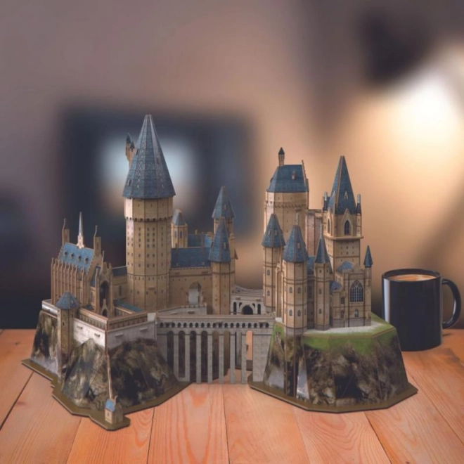 Harry Potter Roxfort Kastély 4D Puzzle