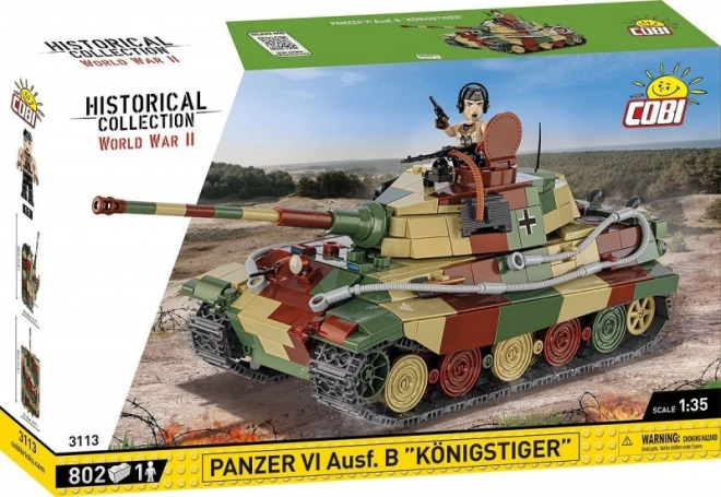 Királytigris Panzer VI Ausf. B modell