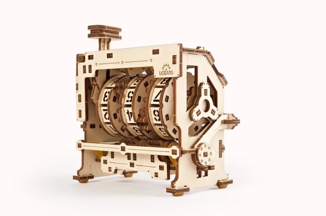 Ugears fából készült 3D mechanikus puzzle STEM számláló