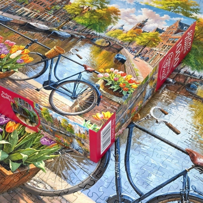 Puzzle Amszterdami Tulipánok 1000 Darabos