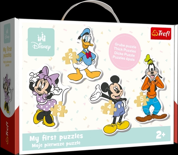 Trefl baby puzzle Disney: Mickey és barátai 4 az 1-ben