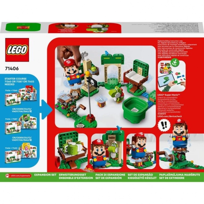 Lego Super Mario Yoshi ajándékháza készlet