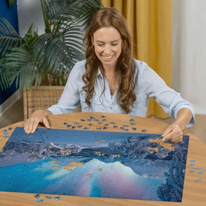 Északi fény tánca puzzle 1500 darabos