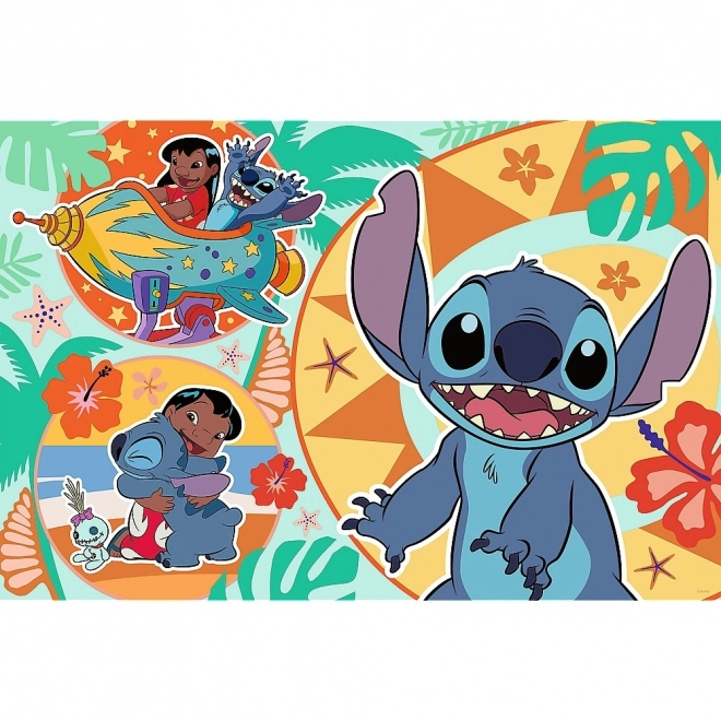 Lilo és Stitch - Vidám nap maxi kirakó