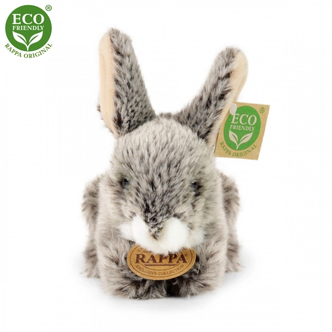 Sötétszürke fekvő plüssnyuszi 17 cm ECO-FRIENDLY