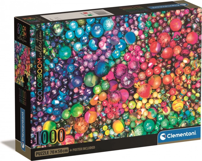 Clementoni: színbomba márvány mintás 1000 darabos puzzle