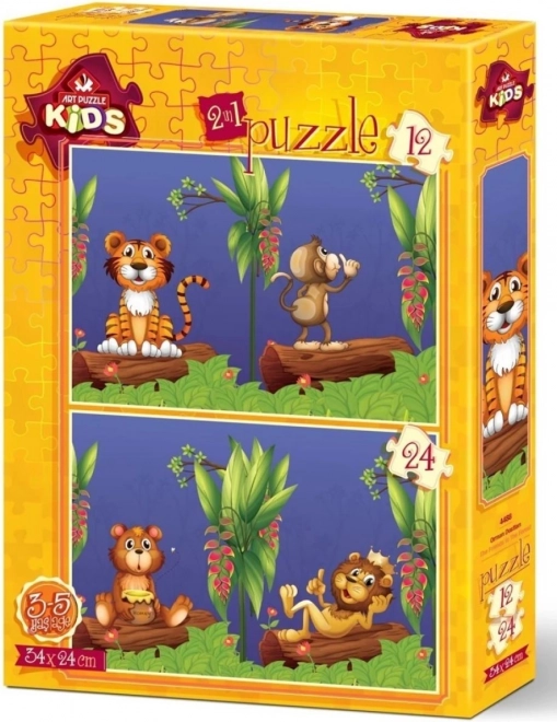 Puzzle Barátok a természetben
